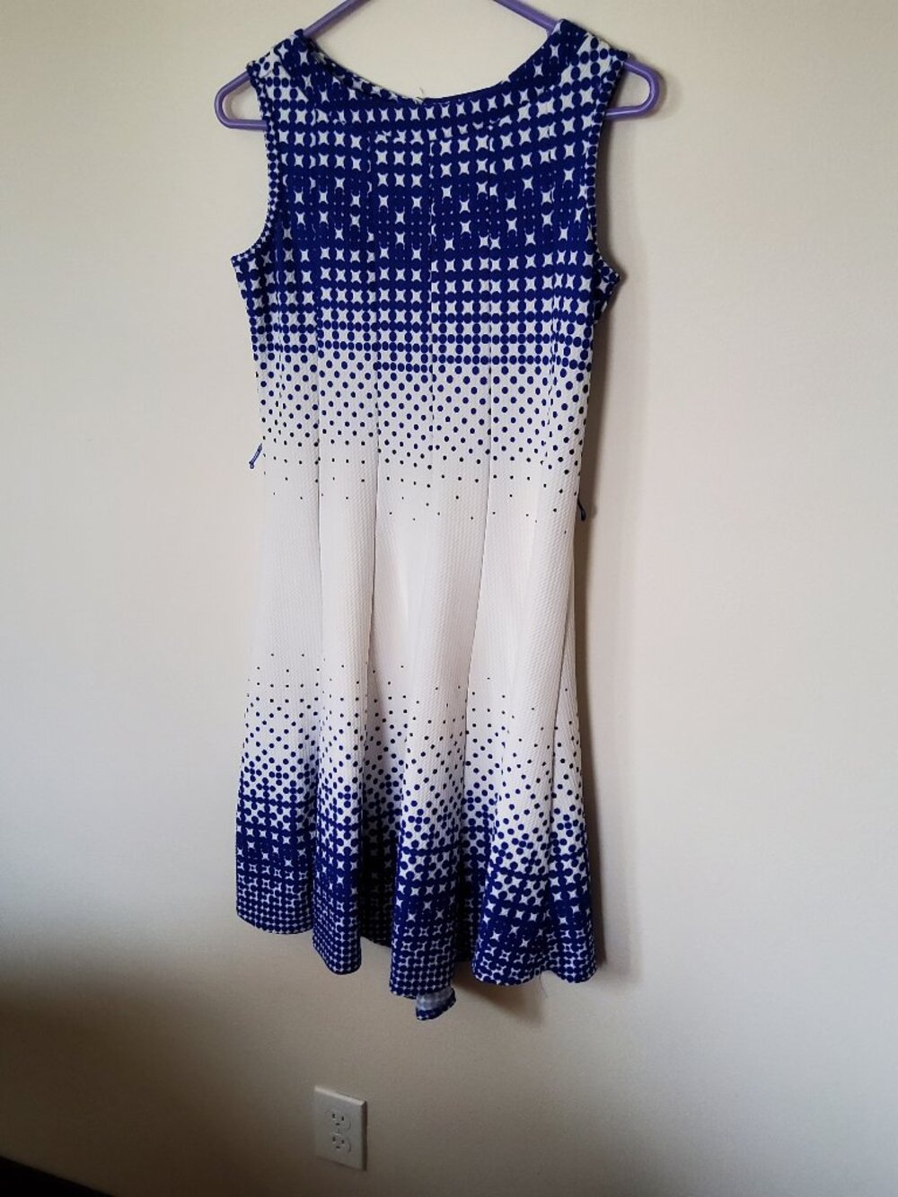 Haani Blue and White Summer lightweight Dress size PM